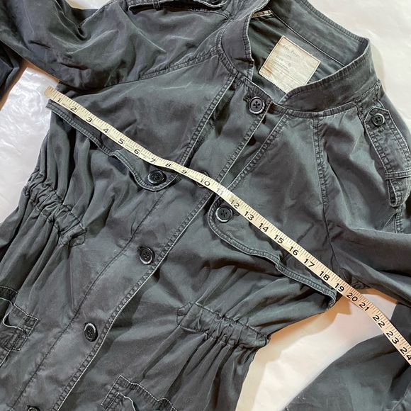 Free People 1970 Utility Trench Military Coat Ladies Small - Picture 13 of 16